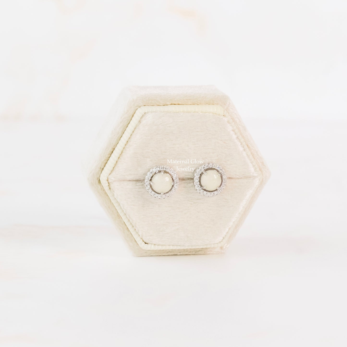 Halo Earrings - Maternal Glow Jewelry