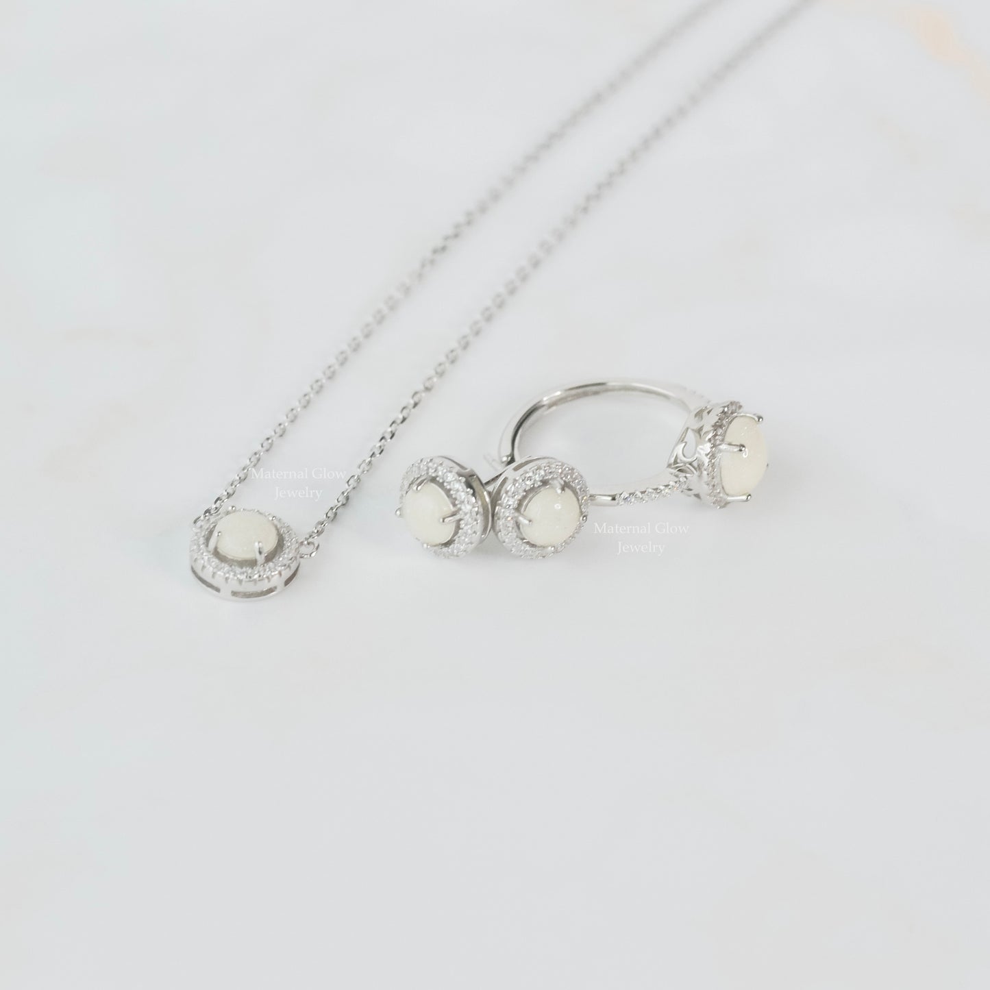 Halo Trio - Maternal Glow Jewelry