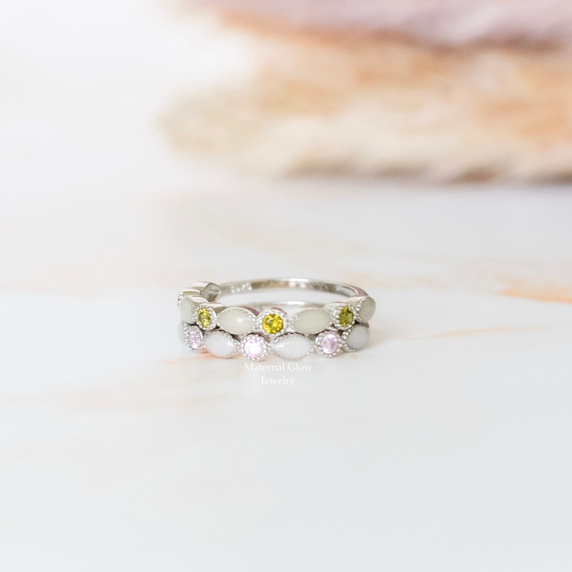 our legacy abstract lace ring Our Legacy - Ring Necklace Sassy Silver