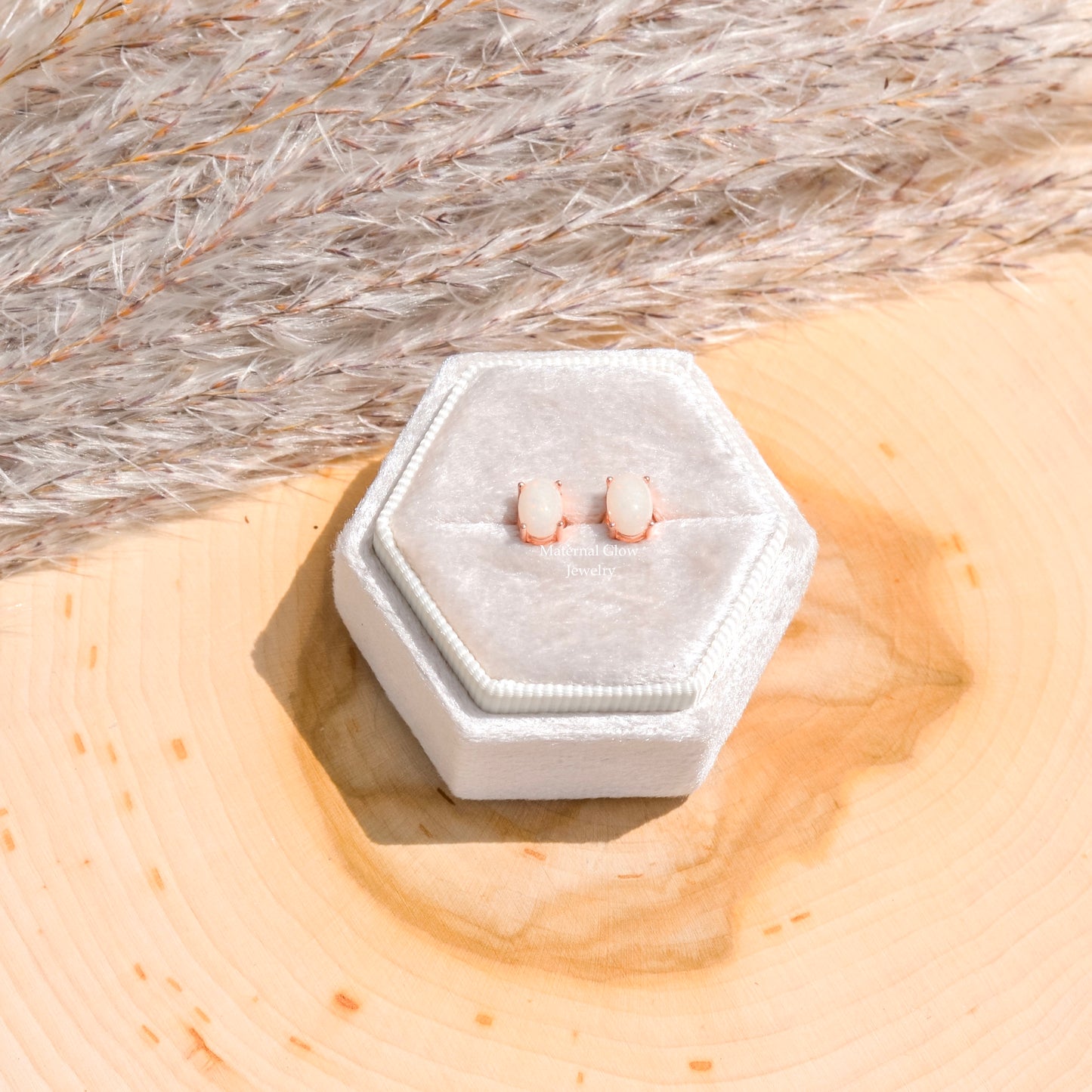 FREE Oval Princess Studs - Maternal Glow Jewelry