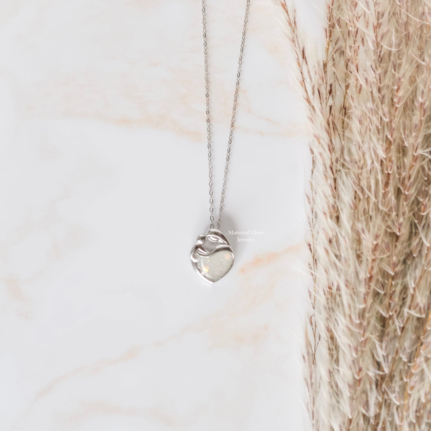 Mother's Love Pendant - Maternal Glow Jewelry