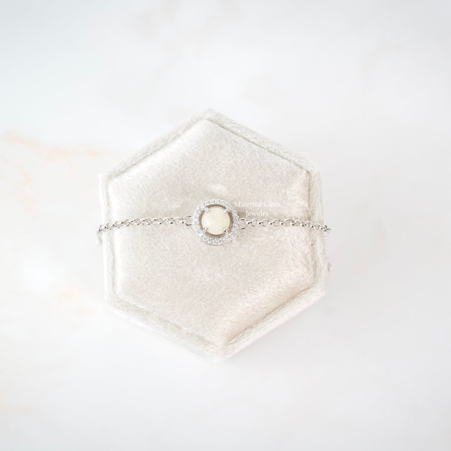 Halo Bracelet - Maternal Glow Jewelry