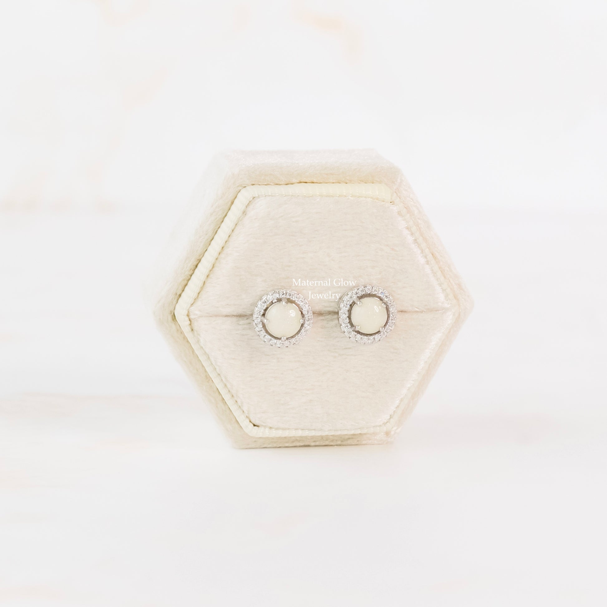 Halo Earrings - Maternal Glow Jewelry