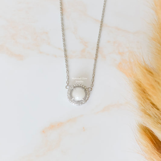Halo Necklace - Maternal Glow Jewelry
