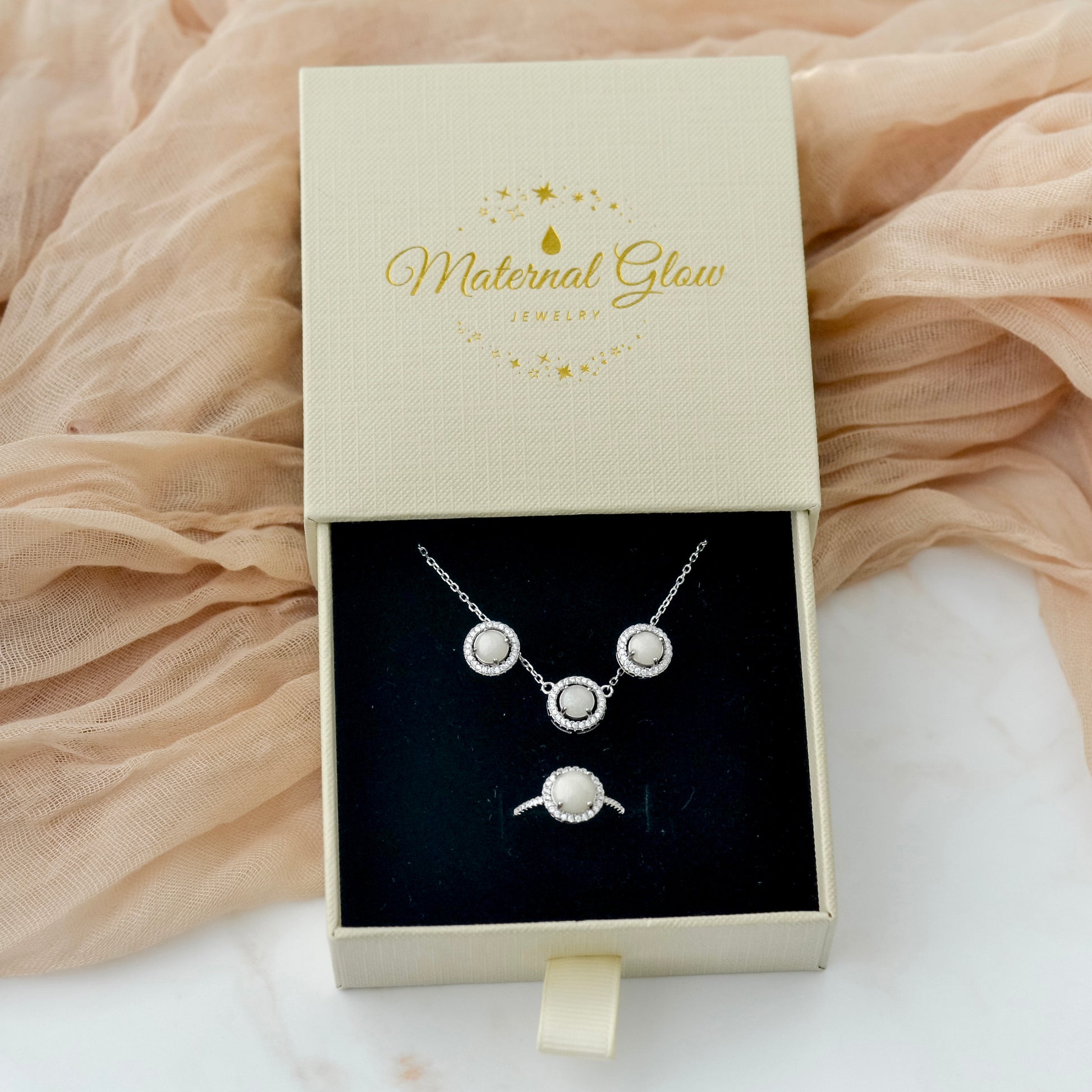Halo Trio - Maternal Glow Jewelry