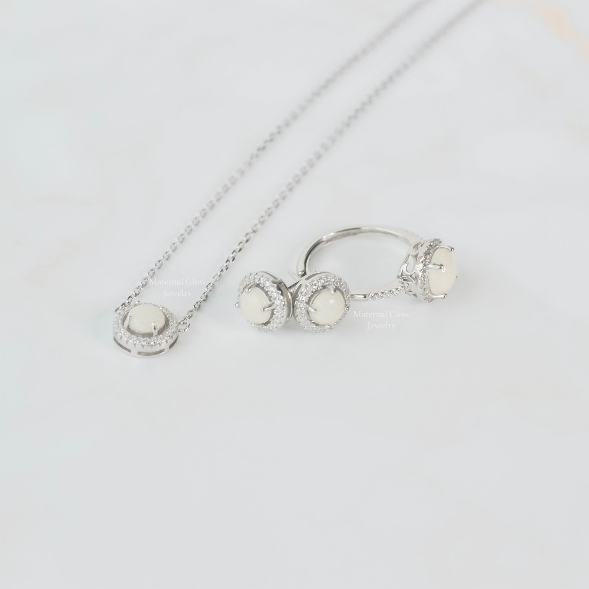 Halo Trio - Maternal Glow Jewelry