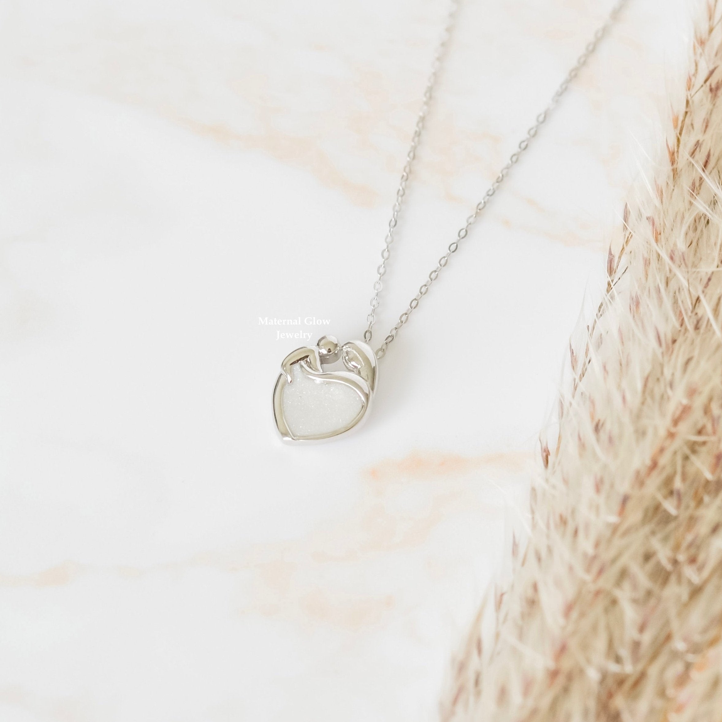 Mother's Love Pendant - Maternal Glow Jewelry