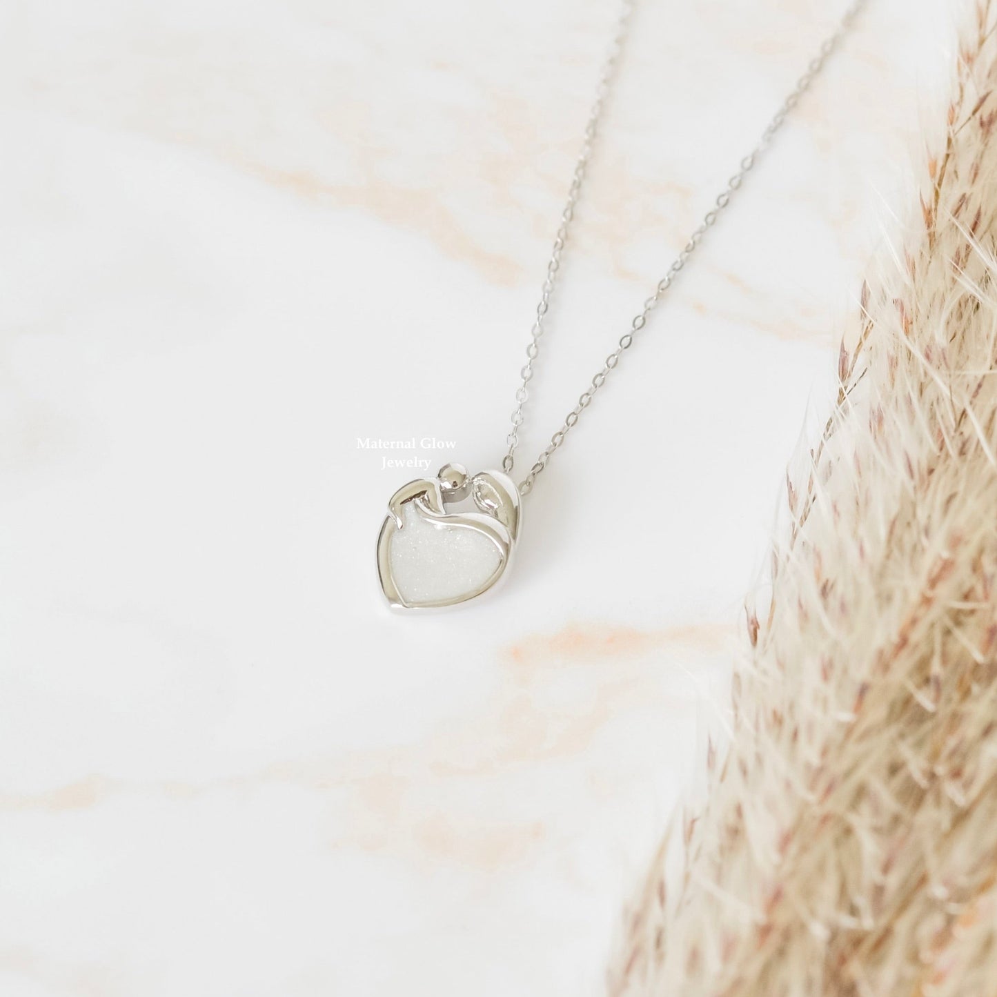 Mother's Love Pendant - Maternal Glow Jewelry